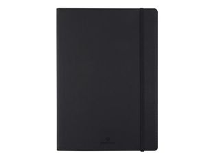 Oberthur Balthazar - Carnet de notes souple - A5 - uni - 200 pages - noir