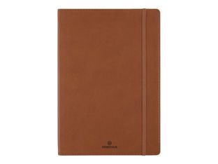 Oberthur Balthazar - Carnet de notes souple - A5 - uni - 200 pages - cognac