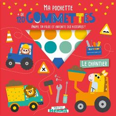 Mon P'tit Hemma - Ma pochette de 120 gommettes : le chantier
