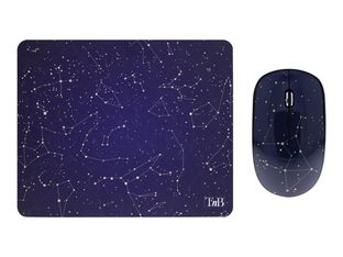 T'nB EXCLUSIV' - souris sans fil + tapis - SPACE MAP
