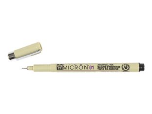 Sakura Pigma Micron - Rotulador - negro - tinta pigmentada al agua - 0.25 mm - ultrafino