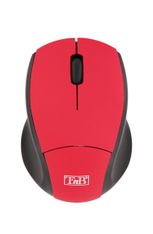 T'nB MINY - Ratón - óptico - 3 botones - inalámbrico - 2.4 GHz - receptor inalámbrico USB - rojo