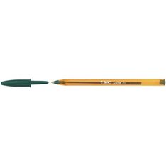 Boli bic cristal translucido punta fina verde