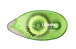 Wonday Correcteur Colle Repositionnable – Roller Adhésif Transparent pour Bricolage et Scrapbooking