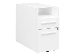 Caisson bout de bureau Yes! - L42XH71xP80 cm - blanc