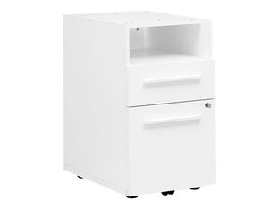 Caisson bout de bureau Yes! - L42XH71xP60 cm - blanc
