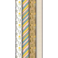 Clairefontaine Immortelle - Papier cadeau kraft - 70 cm x 2 m - 70 g/m² - différents motifs disponibles