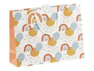 Clairefontaine - Sac cadeau - welcome multicolore - 37,3 cm x 11,8 cm x 27,5 cm