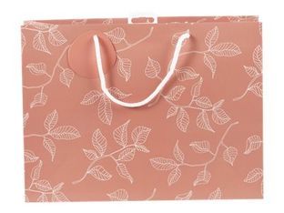 Clairefontaine - Sac cadeau - line art rose - 37,3 cm x 11,8 cm x 27,5 cm