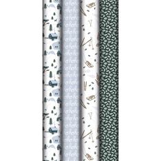 Clairefontaine Winter - Papier cadeau - 70 cm x 2 m - 80 g/m² - différents motifs disponibles
