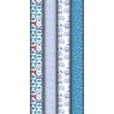 Clairefontaine Pingouins - Papier cadeau - 70 cm x 2 m - 80 g/m² - différents motifs disponibles