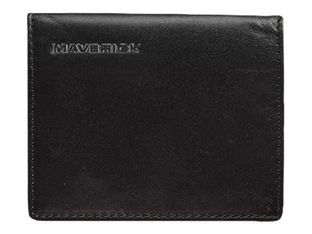 Maverick All Black - portefeuille RFID avec pochette - noir