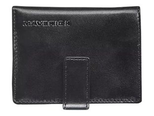 Maverick All Black - portefeuille super compact RFID - noir