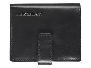 Maverick All Black - portefeuille compact RFID - noir