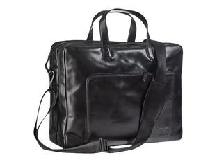 Maverick All Black - sac business pour ordinateur 15.6" - cuir noir