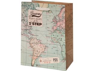 Legami - Sac cadeau - 11,5 cm x 19 cm x 25 cm - map