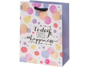Legami - Sac cadeau - 11,5 cm x 19 cm x 25 cm - happiness