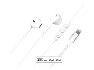 Force Play - écouteurs Intra Auriculaire - Lightning - blanc