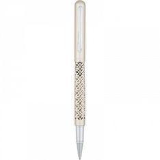 Oberthur Jaipur - Stylo à bille - motifs géométriques - or