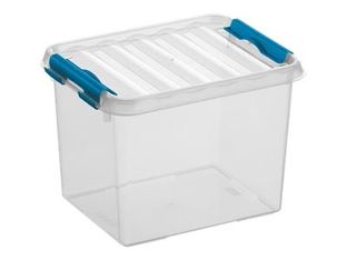 Sunware Q-line - Boîte d'archive - 3 litres - bleu/transparent