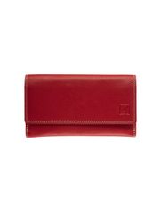 Porte-monnaie double fermeture éclair Dakota - rouge - label M