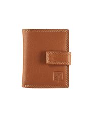 Porte-cartes super compact Dakota - cognac - label M