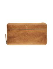 Portefeuille Savannah 2 compartiments - cognac - label M