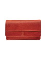 Porte-monnaie accordéon Savannah - rouge - label M