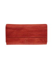 Portefeuille avec bouton-pression Savannah - rouge - label M