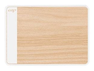 CEP Silva - tapis de souris - blanc et hêtre