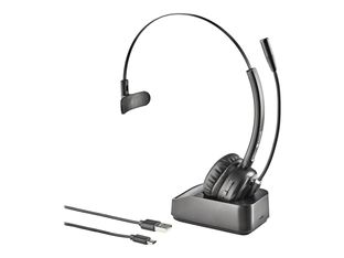 NGS Buzz Blab - casque sans fil avec micro - mono oreillette - avec base de charge