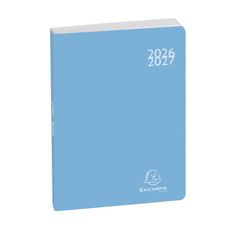 Agenda Soft Harmony - 1 jour par page - 12  x 17 cm  - Bleu - Exacompta