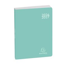 Agenda Soft Harmony - 1 jour par page - 12  x 17 cm  - Vert - Exacompta