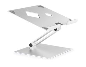 Laptop Stand rise - Support universel pour pc portable jusqu'à 17" ( jusqu'à 5kg) - argent