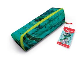 Maped - Trousse à ouverture XXL Trendy - vert - réversible et personnalisable