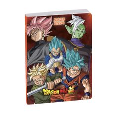 Agenda Dragon Ball S - 1 jour par page - 12 x 17 cm - rouge - Exacompta