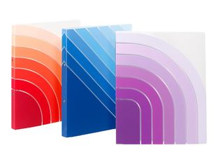 Viquel Chromatic - Classeur 2 anneaux - Dos 25 mm - A4 - pour 100 feuilles - disponible en différents coloris
