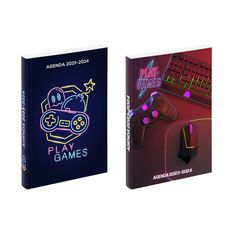 Agenda Gamer - 1 jour par page - 12 x 17 cm - 2 modèles disponibles - Viquel