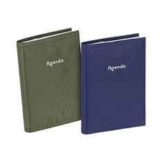 Agenda Bombers - 1 jour par page - 12 x 18 cm - kaki ou bleu - Viquel