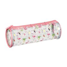 Trousse ronde Tropical Vibes - 1 compartiment - Viquel