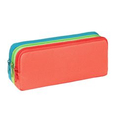 Trousse rectangulaire Fruity - 3 compartiments - multicolore - Viquel