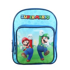 Sac à dos maternelle Super Mario - 1 compartiment - bleu - Bagtrotter