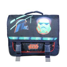 Cartable Star Wars 38 cm - 2 compartiments - bleu - Bagtrotter
