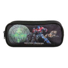Trousse rectangulaire Transformers - 2 compartiments - vert - Bagtrotter