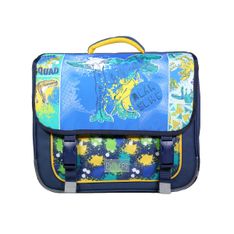 Cartable Phileas Dinosaure 38 cm - 2 compartiments - multicolore - Bagtrotter