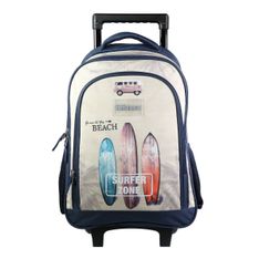 Sac à dos à roulettes Offshore - 2 compartiments - van - Bagtrotter