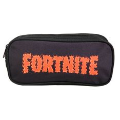 Trousse rectangulaire Fortnite - 1 compartiment - noir/orange - Bagtrotter