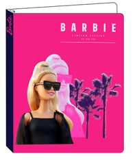 Classeur Barbie - 26 x 31,5 cm - rose - Bagtrotter