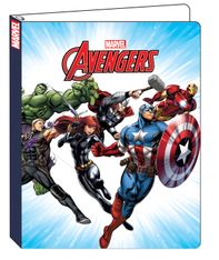 Classeur Avengers - 26 x 31,5 cm - bleu - Bagtrotter