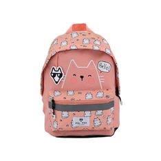 Sac à dos maternelle Hello - 1 compartiment - chat - Pol Fox